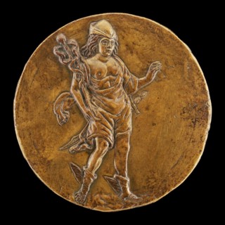 Mercury Carrying a Caduceus [reverse].