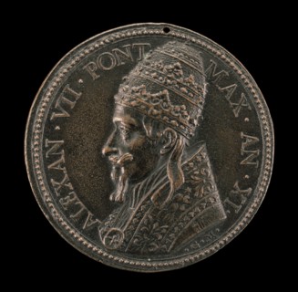 Alexander VII (Fabio Chigi, 1599-1667), Pope 1655 [obverse], 1665.