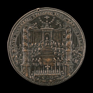 Canonization of Saint Francis of Sales in Saint Peter's [reverse], 1665.