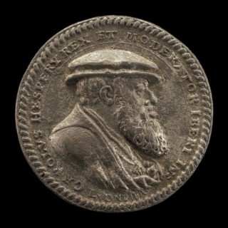 Charles V, 1500-1558, King of Spain 1516-1556, Holy Roman Emperor 1519 [obverse], 1542.