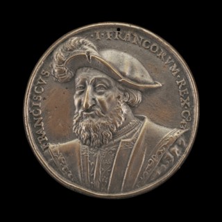 François I, 1494-1547, King of France 1515 [obverse], 1537.