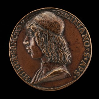 Girolamo Ridolfi of San Gimignano, 1465-1526, Apostolic Secretary, Consistorial Advocate, and Knigh...[obverse], c. 1485.