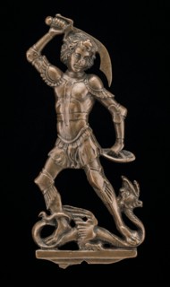 Saint George and the Dragon, 15th century.