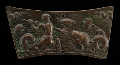 Sea-Monsters Fighting, early 16th century.