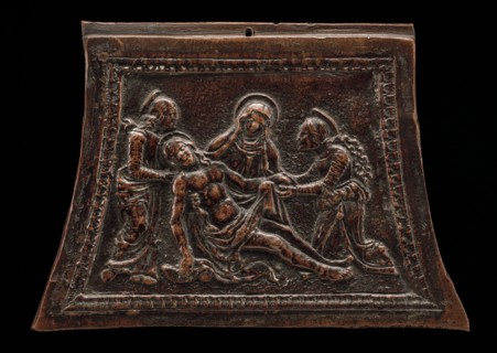 Lamentation Over the Dead Christ, 15th century.