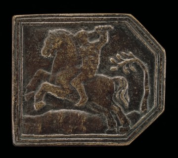 A Horseman, 15th century.