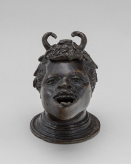 Lamp in the Form of a Satyr's Head, early 16th century.