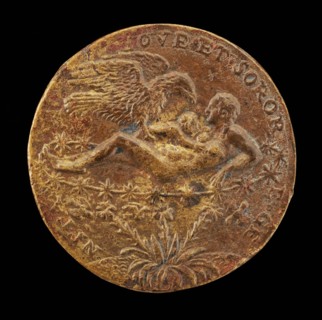 Jupiter as an Eagle Bringing the Infant Hercules to Juno [reverse], 1562.
