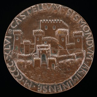 The Castle of Rimini [reverse], 1446.