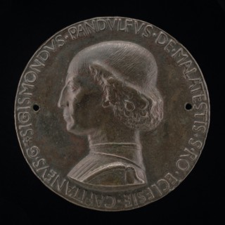 Sigismondo Pandolfo Malatesta, 1417-1468, Lord of Rimini and Fano [obverse], 1446.