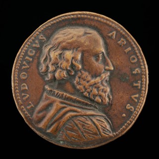 Lodovico Ariosto, 1474-1533, Poet, 1552/1590. Creator: Domenico Poggini.