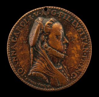 Dona Juana of Portugal [obverse], 1564.