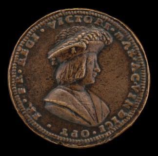François I, 1494-1547, King of France 1515 [obverse], 1515 or after.