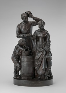 Taking the Oath and Drawing Rations, model 1865, cast 1866.