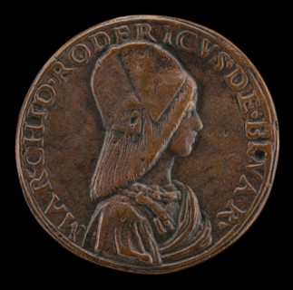 Don Rodrigo de Bivar Y Mendoza, died 1523 [obverse], 1497.