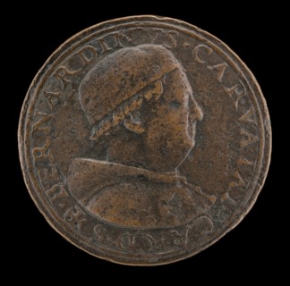 Bernardino Carvajal, died 1522, Cardinal of Santa Croce 1493, deposed 1511, restored 1513 [obverse], 1493/1522.