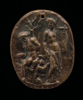 Apollo and Marsyas, mid 15th century. After the Antique.
