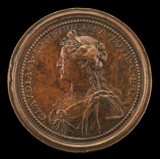 Claudia, 1612-1648, Duchesse de Lorraine 1634 [reverse], 1703/1738.
