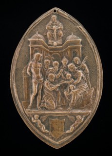 Madonna and Child with Saints.