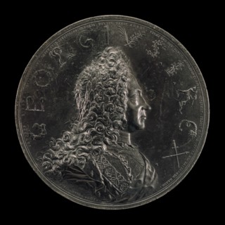 Coronation of George I, 1660-1727, King of England 1714 [obverse], 1714.