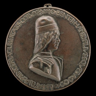 Giovanni II Bentivoglio, 1443-1508, Lord of Bologna 1462-1506 [obverse], probably c. 1478/1482.