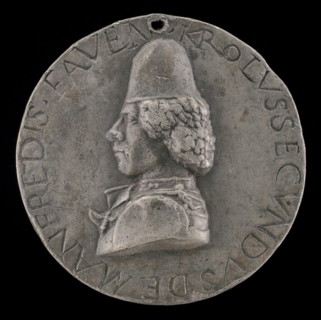 Carlo Manfredi, 1439-1484, Lord of Faenza 1468-1477, 1477.