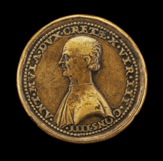 Antonio Mula, Venetian Patrician, Duke of Candia 1536, Member of Council of Ten 1538 [obverse], 1536.