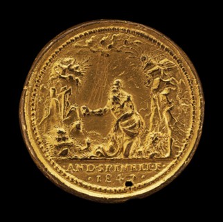 Saint Jerome in a Landscape [reverse], 1540.