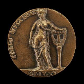 The Muse Calliope [reverse], 1520s.