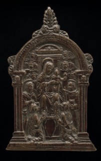 The Virgin and Child with Four Saints, 15th century.