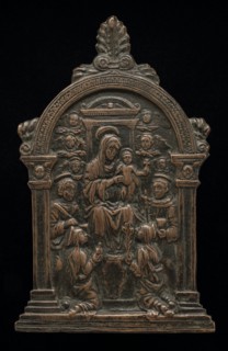 The Virgin and Child with Four Saints, 15th century.