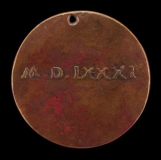 Roman Numeral Date 1581 [reverse], possibly 1581.