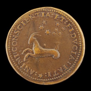 Capricorn and Stars [reverse], probably 1537.