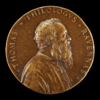 Tommaso Rangone, 1493-1577, Physician of Ravenna [obverse], probably 1558.