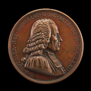 Robert-Joseph Pothier, 1699-1772, Jurist and Professor [obverse], 1823.