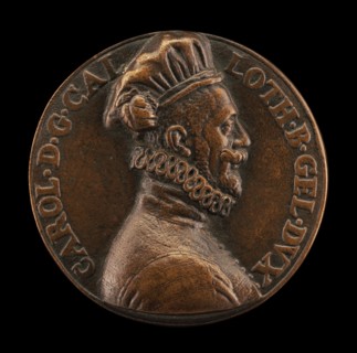 Charles II, 1390-1431, Duke of Lorraine [reverse], 1572.