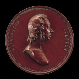 Washington Allston, 1779-1843, Painter [obverse], 1847.