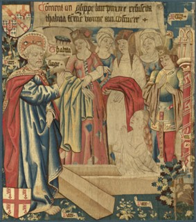 The Raising of Tabitha, c. 1460.