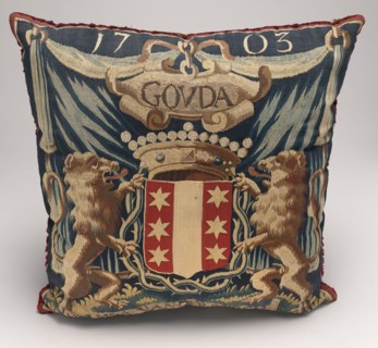 Tapestry-covered Cushion, c. 1675/1725.