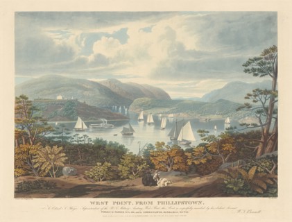 West Point, from Phillipstown, published 1831.