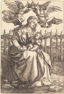 The Virgin and Child Crowned by Two Angels, 1518.
