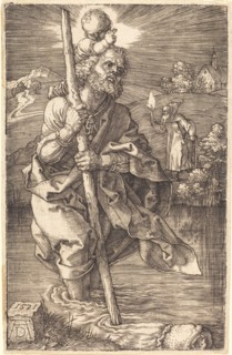 Saint Christopher Facing Right, 1521.