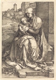 The Virgin and Child Seated by the Wall, 1514.