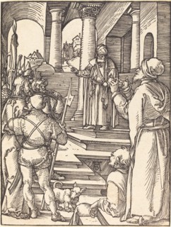 Christ before Pilate, probably c. 1509/1510.