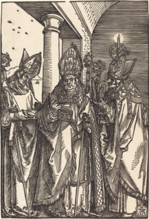 Saints Nicholas, Ulrich, and Erasmus, c. 1508.