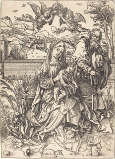 The Holy Family with the Three Hares, c. 1497/1498.