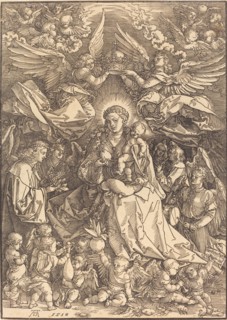 The Virgin Surrounded by Many Angels, 1518.