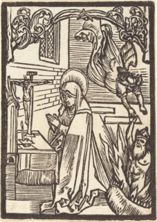 Saint Odilia, c. 1500.
