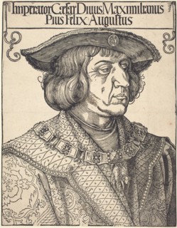 Emperor Maximilian I, c. 1518.