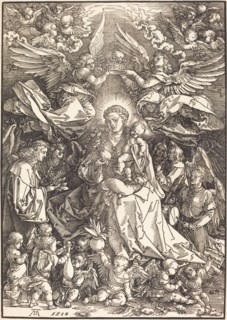 The Virgin Surrounded by Many Angels, 1518.